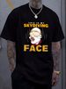 NEW LIMITED Funny Parachuter This Is My Skydiving Face Skydiver T-Shirt Graphic Breathable Designer Clothes Top For Everyday Wear Stretched_viptrois.com