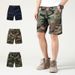 Men's Clothing Summer New Men's Thin Loose Casual Versatile Pants Wear Resistant Camouflage Workwear Sports Men's Shorts_viptrois.com