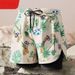 2025 New Style Adult Double-layer Swimming Trunks For Men, Flat-angle Five-inch Pants, Anti-embarrassment Professional Beach Pants_viptrois.com