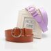 women's belt round buckle casual simple versatile women's jeans accessories belt factory direct sales 632_viptrois.com