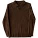 Men's Clothing Black Long Sleeved Polo Shirt Men's Autumn New Trend Simple Muscle Fitness Striped Knitted Lapel Top T Shirt_viptrois.com