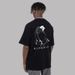 Men's Clothing Short Sleeve Tide Brand New Summer National Tide Praying Cat Men And Women Cheap Cat T Shirt Couple Outfit Loose_viptrois.com