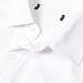 CT Brand Clothing Spring And Autumn Men's Pure White Point Collar Business Casual Jacquard Long Sleeve Shirt C3U11200_viptrois.com