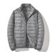 Light And Thin Down Jacket For Men, 2025 New Style, 50 White Duck Down Short, Portable, Thin, Casual And Warm Men's Coat_viptrois.com