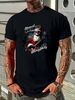 Eternal Spirit Santa Skull Christmas Rock Guitar Mens Cotton T Shirt Top Summer Unisex Top For Everyday Wear Homme Versatile Comfortable Stylish_viptrois.com