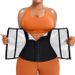 Ladies' Fitness Yoga Waist Belt with Three Rows Zipper Waist Strap Explosive Sweat Plastic Waist and Sports Waist Strap_viptrois.com