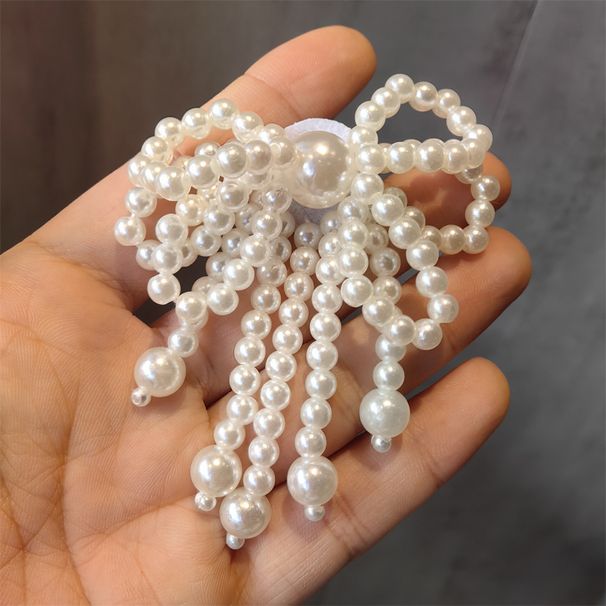 Lace Bow Shoelace Buckle High Grade Small Fragrance Style Shoe Decoration Buckle Girl Small Leather Shoe Accessories_viptrois.com