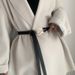 Trend horseshoe buckle belt for women without punching thin belt simple with all fashion knotted small belt_viptrois.com