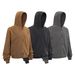 430GSM Wax-Dyed Distressed Hooded Jacket – Raw-Edge Zip-Up Overshirt (Unisex Vintage Streetwear, Boro Wash Effect)_viptrois.com
