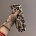 Leopard Print Cashmere Touch Screen Gloves For Cycling Keeping Women Warm And Cold, Riding An Electric Bike In Winter,_viptrois.com