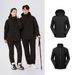 Men's & Women's 3-in-1 Teflon Waterproof Ski Jacket With Detachable Fleece Liner – Windproof, Breathable & All-Season Outdoor Performance_viptrois.com
