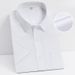 Men's Clothing Premium Ammonia-Free Iron Cotton Dress Shirt – Wrinkle-Resistant Business Casual Short Sleeve (80s Combed Cotton & Breathable)_viptrois.com