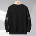 Men's Clothing Plus Size Autumn New Black American Style Heavy Loose Teenager Fat Plus Fat Plus Size Coat_viptrois.com