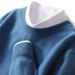Pure Autumn Winter Cashmere Base New Loose Round Neck Casual Warm Sweater Wool Shirt Top Men's Fashion_viptrois.com