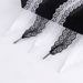 Shoe Accessories ballet style cute girl accessories shoes white silk lace shoelaces a pair_viptrois.com