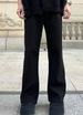 Men's Clothing Men's Casual Flared Trousers, Stylish Drape, New Spring And Autumn Style, Versatile Straight Leg Suit Trousers._viptrois.com