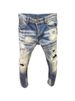 Retro Baggy Rhinestone Detail Jeans Oversized Loose Fit Denim Pants Comfortable Cotton Blend Mid Waist Black Trousers For Streetwear Hip-Hop Style_viptrois.com