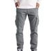 Premium Products Premium Products 2025 New Men's Oversized Workwear Casual Pants With Drawstring And Multiple Pockets_viptrois.com