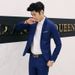 Men's Clothing New Fashion Men's Business Casual Suits_viptrois.com