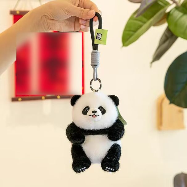 Bag Pendant Panda Pendant, Plush Toy, Backpack, Schoolbag, Keychain, Doll_viptrois.com