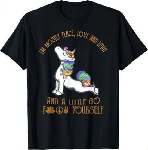 T-shirtt-shirti_m Mostly Peace Love Light And A Little Ghe Swing F_viptrois.com