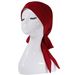 National style elastic ribbon turban hat base hat Baotou hat with strap pirate hat_viptrois.com