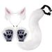 Halloween outfit plush fox ear headband_viptrois.com