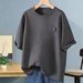 Men's Clothing Teen T-Shirt For Men 100% Cotton Loose Fit Casual Pullover Summer Trendy Style Top For Formal & Casual_viptrois.com
