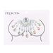 Halloween Edm Electronic Music Festival Face Stickers Eyebrow Stickers Diamond Resin Diamond Carnival Diamond Stickers Masquerade Face Decoration_viptrois.com