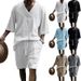 Men's Clothing Casual Trousers V Neck Versatile Jacquard Sweater Men's Autumn Suit_viptrois.com