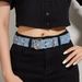 Punk Style Star Double-Breasted Korean Version Jeans Fashion Decorative Chicken Eye Belt_viptrois.com