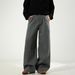 Men's Clothing Heavyweight Woolen Casual Pants Men's Autumn Style Drape Loose Straight Trousers Trendy Brand All Match Long Pants_viptrois.com