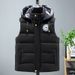 "Men's Quilted Vest – Warm Polyester Puffer Sleeveless Jacket (4 Colors, 7 Sizes)"_viptrois.com