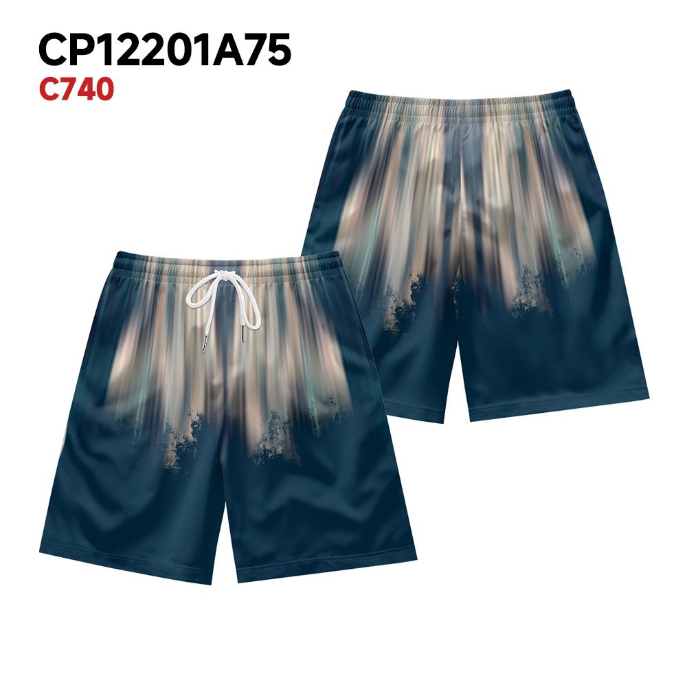 Unbeatable Quality Trendy Brand Fitness Running Sports Basketball Men's Summer Niche Gradient Trend Beach Shorts_viptrois.com