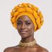 Muslim hat Crepe double braid big rhinestone heavy African national turban hat_viptrois.com