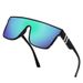 Counter Large Frame Colorful Unisex Real Film One-piece Outdoor Cycling Sunglasses UV Protection_viptrois.com