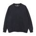 Loom In Stock Cross-Border 400G With Pockets Men's Heavy Retro Washed Vintage Round Neck Side Pocket Sweatshirt_viptrois.com