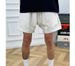 Light Gray Youth Fitness Basketball Athletic Shorts for Men Summer Style Casual Trendy Pants_viptrois.com