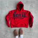 Spring Autumn 3D Print Loose Hooded Sweatshirt High Street Style Versatile Men's Clothing European American Style_viptrois.com