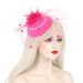 new hot selling Republic of China bride mesh feather head flower hair accessories hairpin retro veil hat_viptrois.com