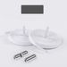 Shoe Accessories capsule buckle metal tie free shoelaces fashionable personality elastic flat children's tie free artifact_viptrois.com