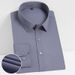 Men's Stretch Comfort Dress Shirt – Slim Fit Professional Office Wear, Wrinkle-Resistant & Breathable, White Formal Shirt For Interviews & Business_viptrois.com