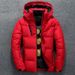 Men's Short, Thickened, Warm Hooded Business Casual Cold-proof Jacket For Outdoor Winter Wear_viptrois.com