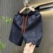 Men's Trendy Ice Silk Quick Drying Casual Shorts Stylish Five Point Beach Pants Summer Arrival Thin Summer Clothing_viptrois.com