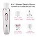 4 In 1 Electric Hair Removal Device Painless Epilator Trimmer Removal Shaver_viptrois.com