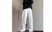 American White Micro-pull Jeans Men's 2024 Autumn And Winter New Trendy Brand Versatile High Street Bell Pants Loose Straight-leg Pants_viptrois.com