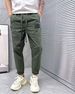 Luxury Men's Thin Sports Pants Summer Trendy Loose Cargo Cropped Tapered Leg Casual Long Pants Versatile For Any Occasion_viptrois.com