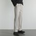 Men's Summer Trousers Lightweight Straight Leg Pants, Airy Comfort Stretch Fabric For Casual Office Wear, Black Khaki Gray White Chino_viptrois.com