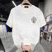 Men's Clothing Summer New Printed Letter Short Sleeved T Shirt For Young Men Short Sleeved Handsome Ins Casual Tops_viptrois.com