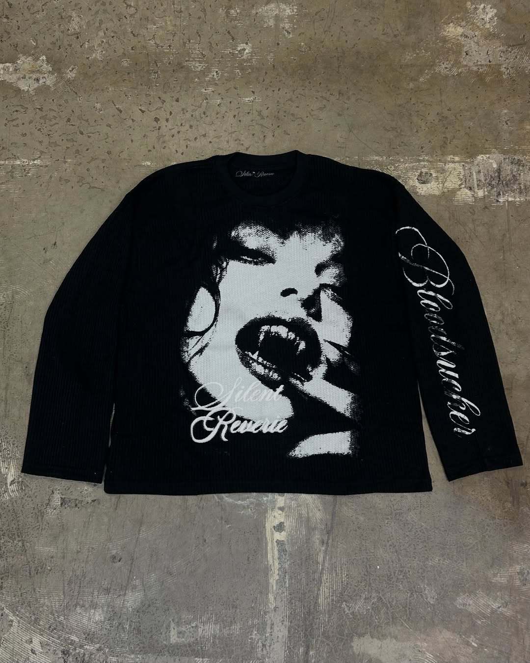 Y2k Gothic Letter Print T-Shirt - Oversized Streetwear Top For Women (Unisex Fit, Black, Polyester, Drop Shoulder)_viptrois.com